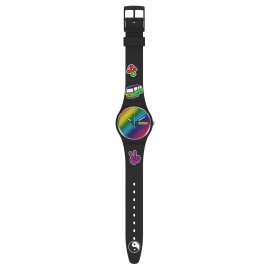 Swatch SO31B101 Women's Watch Go With The 'Bow