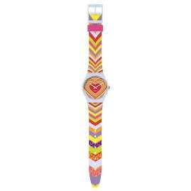 Swatch SO31S100 Damenuhr Groovy Love