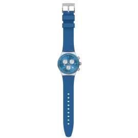 Swatch YVS485 Irony Men's Watch Chronograph Blue is All