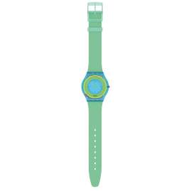 Swatch SS08Z100 Skin Damenuhr Hara Green 01