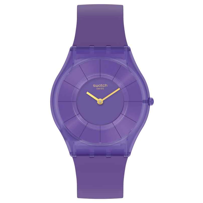 Swatch SS08V103 Skin Damenuhr Purple Time 7610522847521