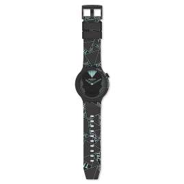 Swatch SB01B129 Big Bold Uhr Run But You Can't Hide