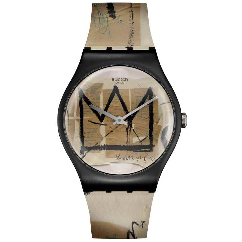 Swatch SUOZ355 Armbanduhr Untitled By Jean-Michel Basquiat 7610522867758