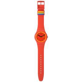 Swatch SO29R705 Watch Proudly Red