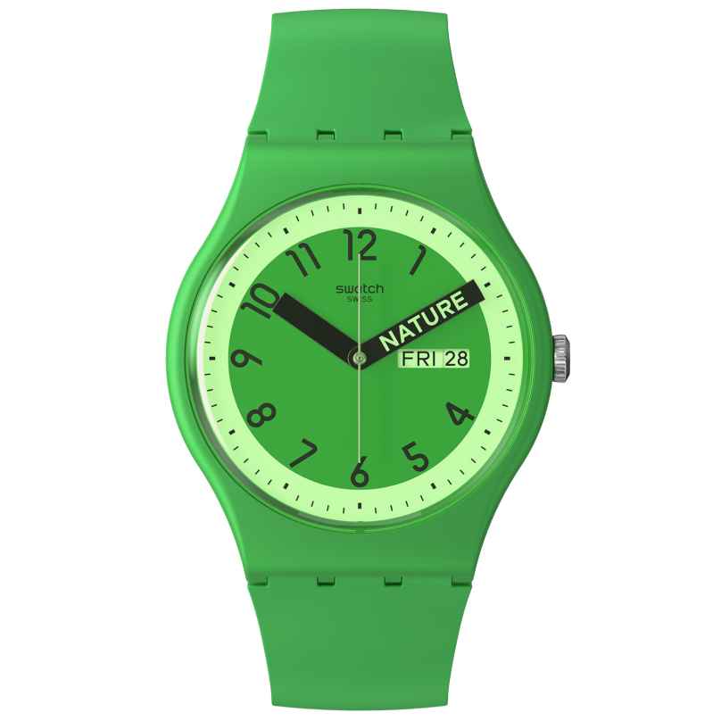 Swatch SO29G704 Armbanduhr Proudly Green 7610522868397