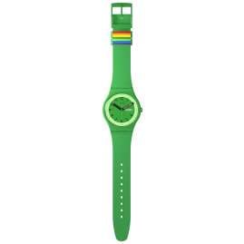 Swatch SO29G704 Watch Proudly Green