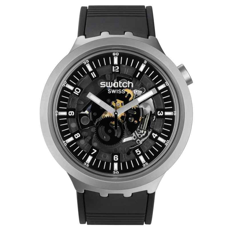 Swatch SB07S105 Big Bold Wristwatch Dark Irony 7610522863101