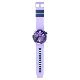 Swatch SB05V101 Big Bold Watch Look Right Thru Violet