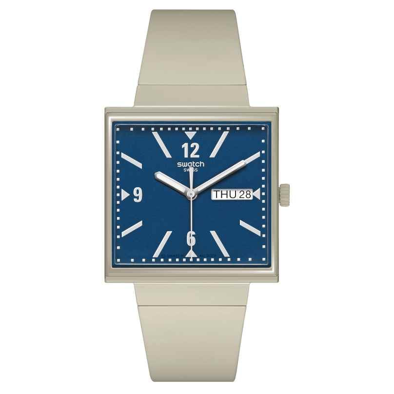 Swatch SO34T700 Armbanduhr What If Beige? 7610522873667