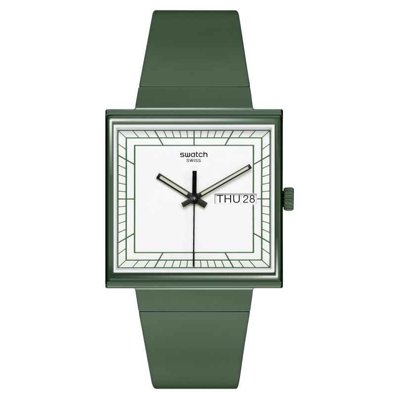 Swatch SO34G700 Wristwatch What If Green? 7610522873681