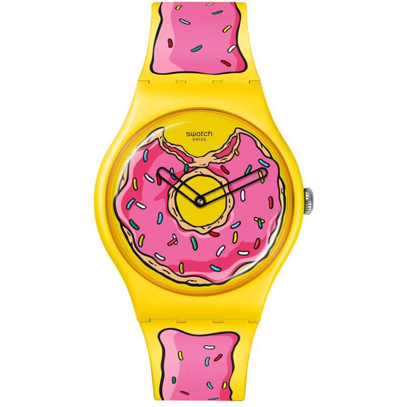 Swatch SO29Z134 Armbanduhr The Simpsons Seconds Of Sweetness 7610522876682