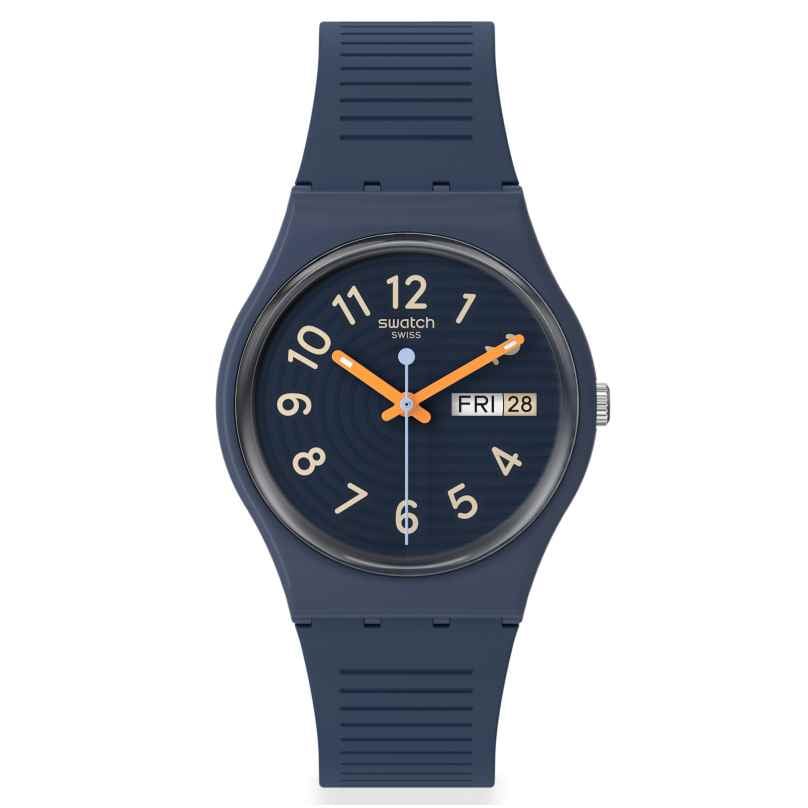 Swatch SO28I700 Wristwatch Trendy Lines at Night 7610522875289