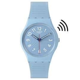 Swatch SO28S104-5300 Armbanduhr Trendy Lines in the Sky Pay!