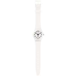 Swatch SO28W107-S14 Armbanduhr Just White Soft