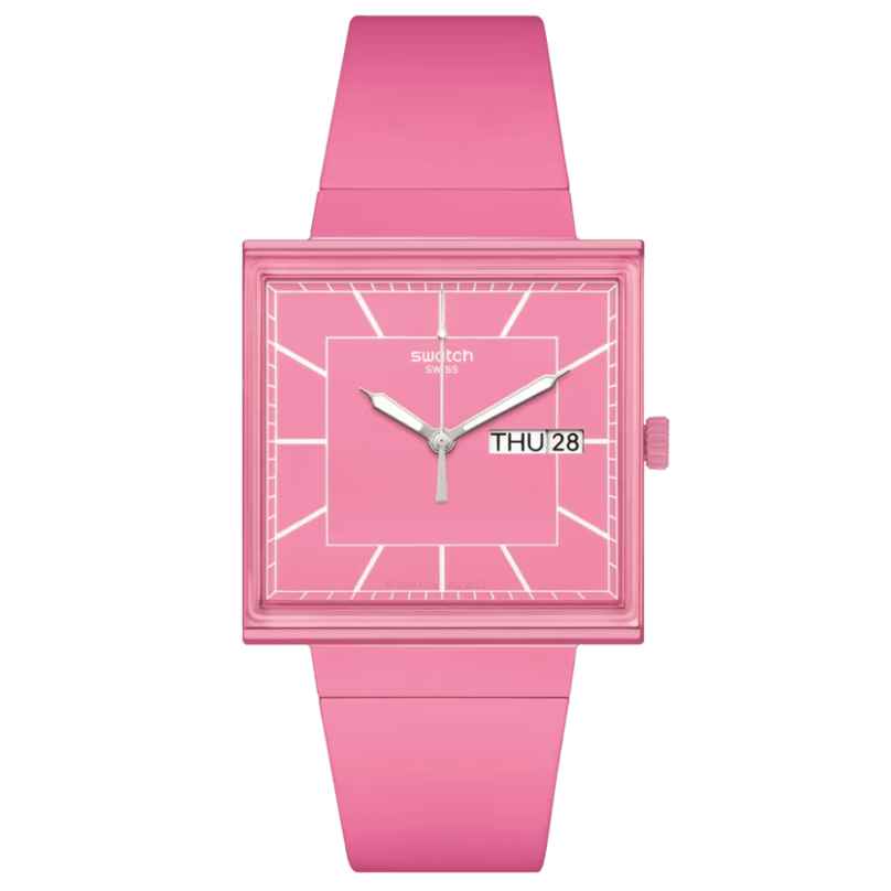Swatch SO34P700 Wristwatch What If Rose? 7610522879577
