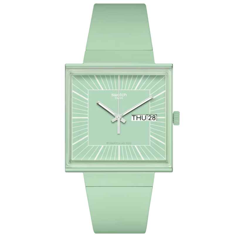 Swatch SO34G701 Armbanduhr What If Mint? 7610522879553