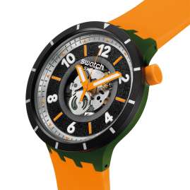 Swatch SB03G107 Bioceramic Wristwatch Fall-Iage
