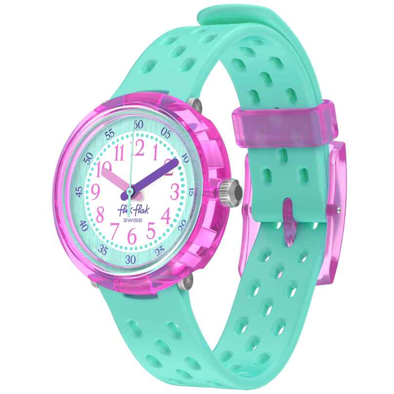 Flik Flak FCNP003 Kinderuhr Fizz In Mint 7610522889262