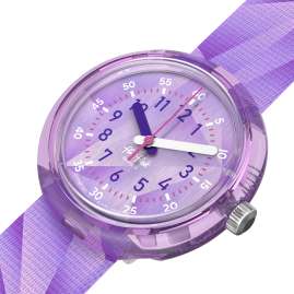 Flik Flak FPNP167 Kinder-Armbanduhr Purple Prism