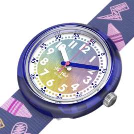 Flik Flak FPNP173 Armbanduhr für Kinder Rainbow Crayons