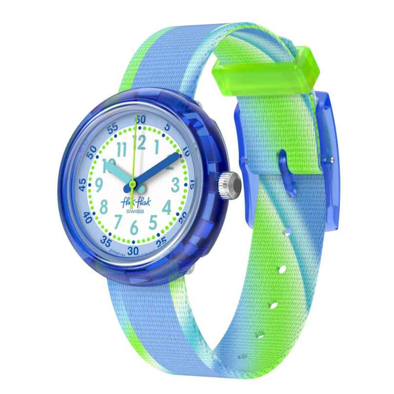 Flik Flak FPNP184 Kinder-Armbanduhr Flip It Blue! 7610522900851