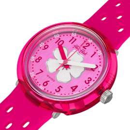 Flik Flak FCNP005 Kinderuhr für Mädchen Fizz In Hibiscus