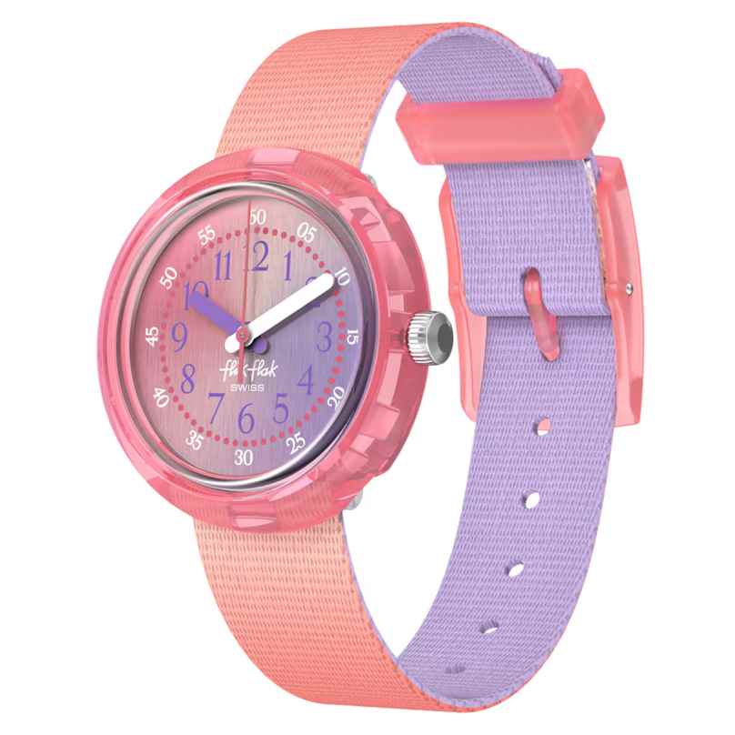 Flik Flak FPNP188 Kinderuhr Quench in Pink Set mit SIGG Flasche 7610522903449