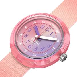 Flik Flak FPNP188 Kinderuhr Quench in Pink Set mit SIGG Flasche