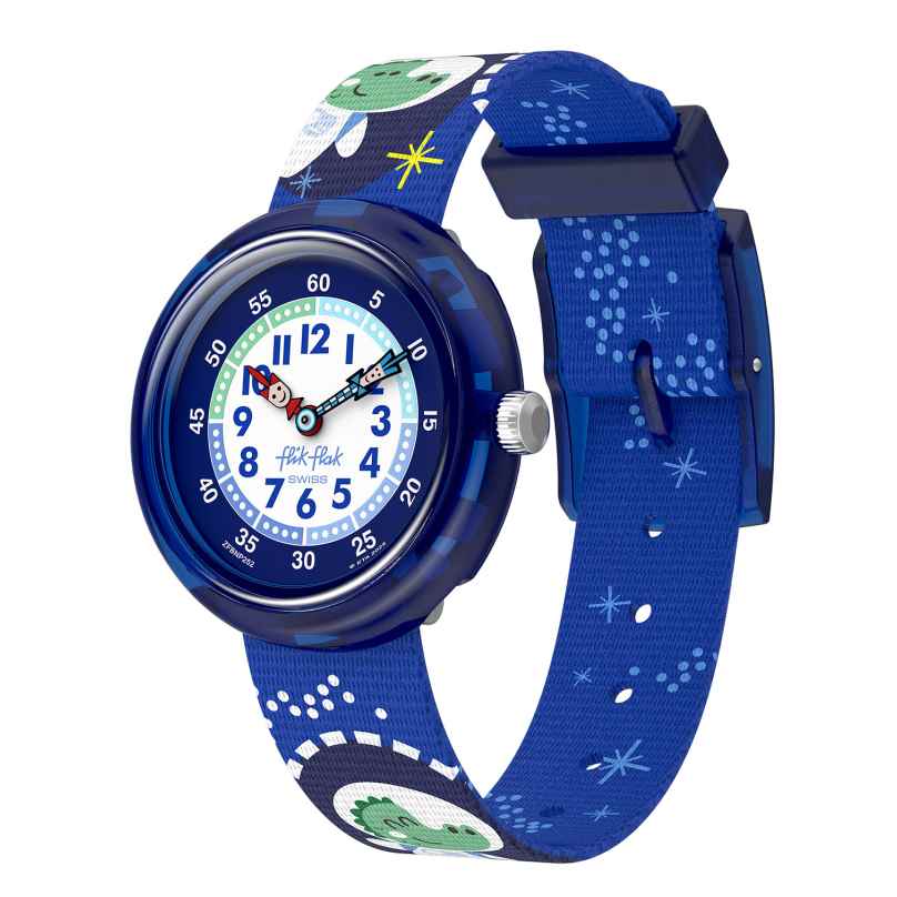 Flik Flak FBNP252 Kinder-Uhr Croconauts 7610522899353