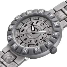 Flik Flak FCSP134 Children's Watch for Boys Grey Lunar Brick