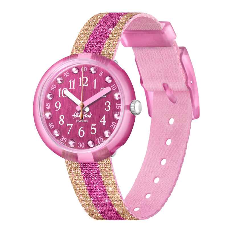 Flik Flak FPNP105 Kinder-Armbanduhr Shine In Pink 7610522844117