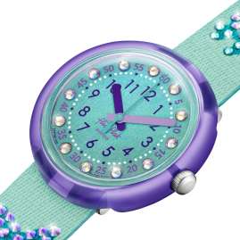 Kinder Mädchen Accessoires Kinder Uhren & Schmuck Kinder Uhren Kinder Uhr TRENDY blau Uhren Kinder 