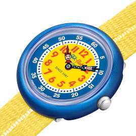 Flik Flak FBNP189 Children's Watch Retro Yellow