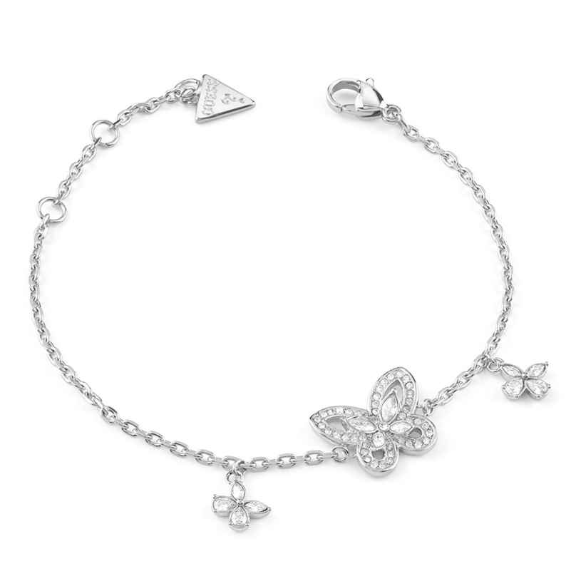 Guess JUBB05113JWRHS Damen-Armband Lily Schmetterling S 7628907234422