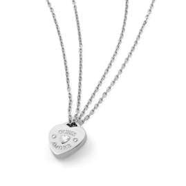 Guess JUBN05056JWRH Damen-Halskette Herz-Anhänger
