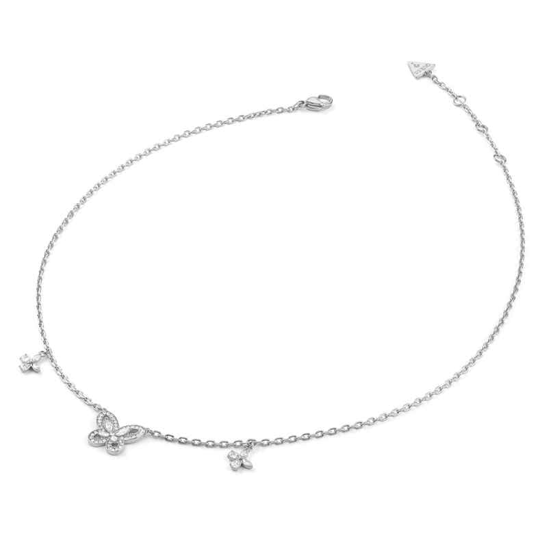 Guess JUBN05112JWRH Damen-Halskette Lily Butterfly 7628907234415