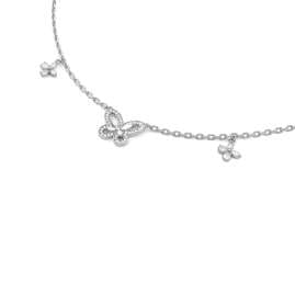 Guess JUBN05112JWRH Damen-Halskette Lily Butterfly