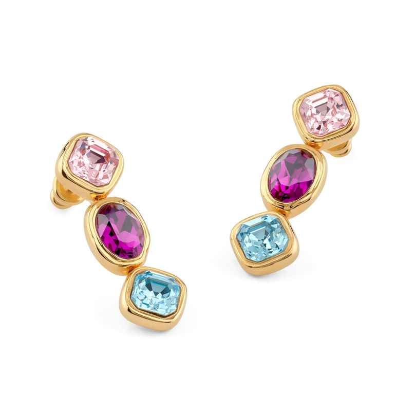 Guess JUBE05312JWYGMCT/U Women's Earrings Multicoloured Gold Tone 7621235399153