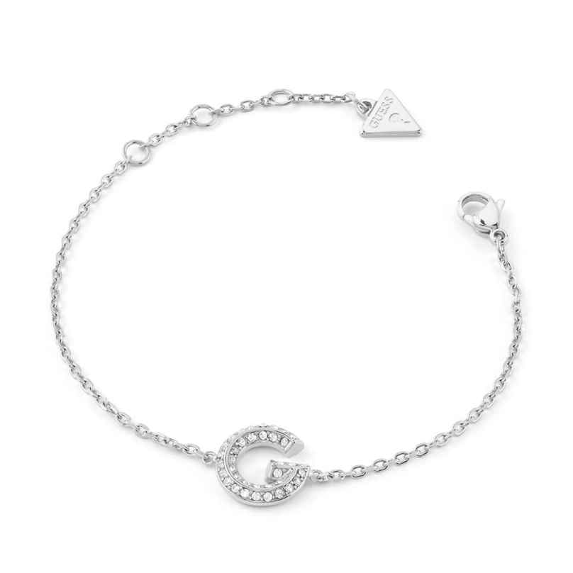 Guess JUBB05442JWRHS Women's Bracelet G Pave Silver Tone S 7621235402495