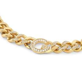 Guess JUBN05432JWYGT/U Women's Necklace Pavé Gold Tone