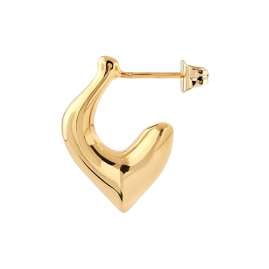 Guess JUBE05340JWYGT/U Women's Earrings Superlight J Hoops Gold Tone