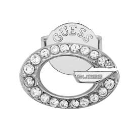 Guess JUBE06338JWRHT/U Women's Earrings Camden Studs Silver-Tone