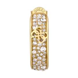 Guess JUBE06402JWYGT/U Women's Hoop Earrings Gold-Tone