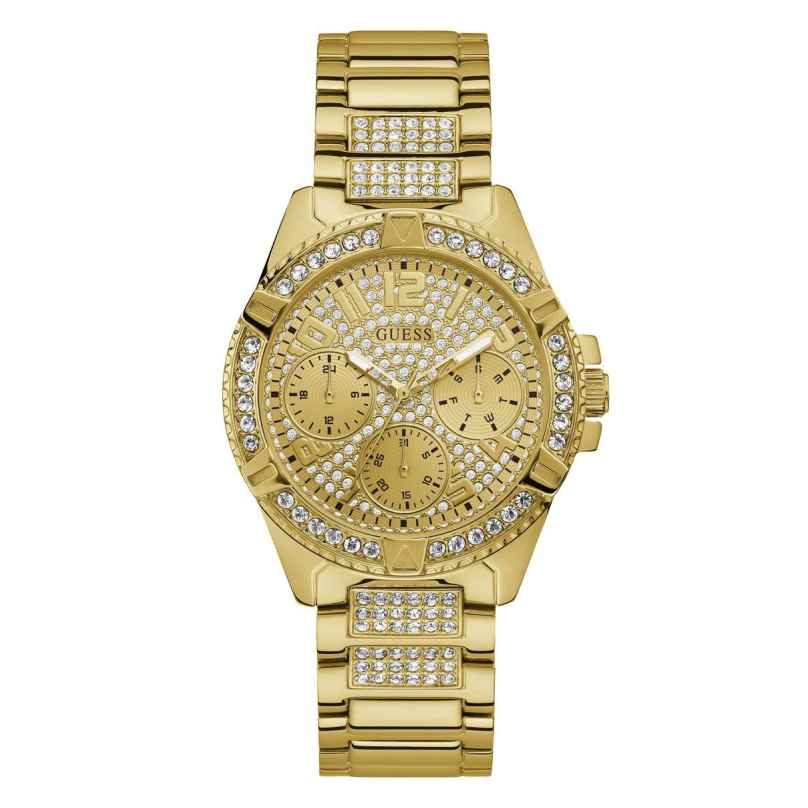 Guess W1156L2 Damenuhr Lady Frontier Multifunktion Goldfarben 0091661488092