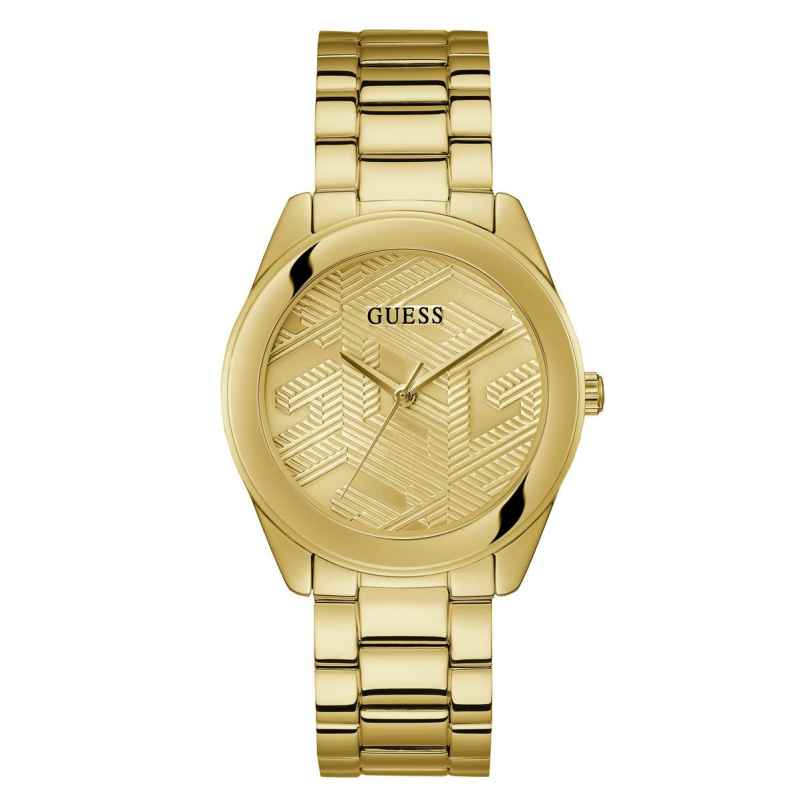 Guess GW0606L2 Ladies' Wristwatch Cubed Gold Tone 0091661537141