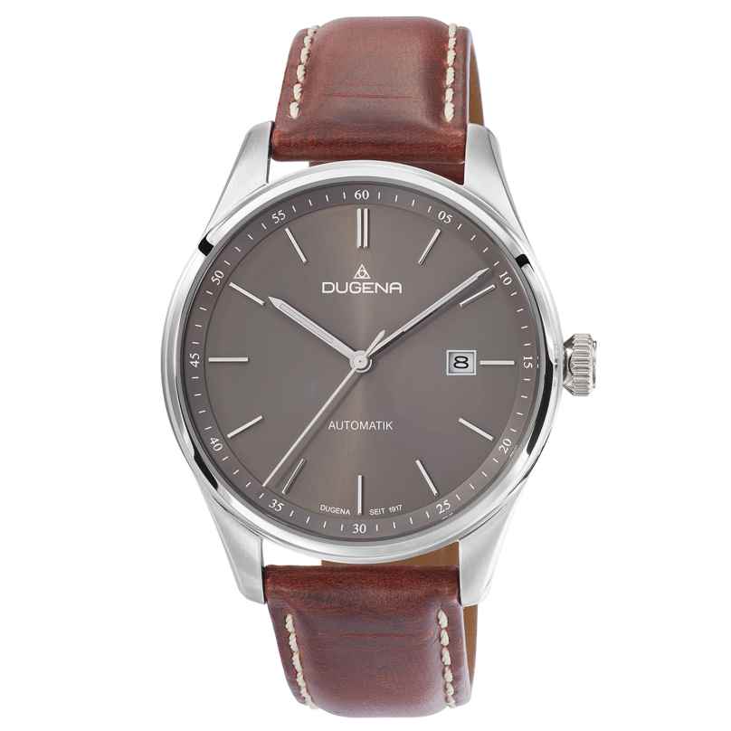 Dugena 4461012 Men's Watch Automatic Milano with Leather Strap 4050645024745