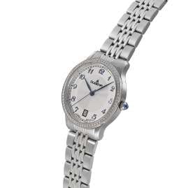 Dugena 4461116 Women's Watch with Stones Gala White/Silver