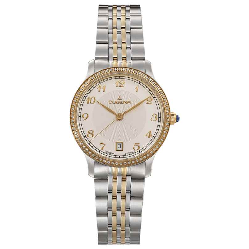Dugena 4461117 Ladies' Watch Gala with Stones Two-Tone 4050645027210