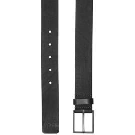 Boss 50413090-001 Men's Leather Belt Trilos Black
