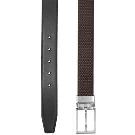 Boss 50424653 Herren-Wendegürtel Giole Schwarz/Dunkelbraun